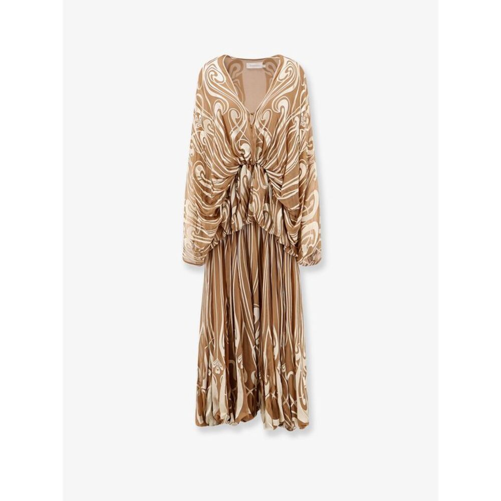 Zimmermann Women Momentum Burnout Bubble Gown Silk Dress